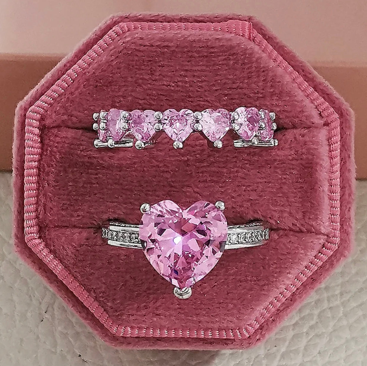 Pink Heart Ring – Humble Legends