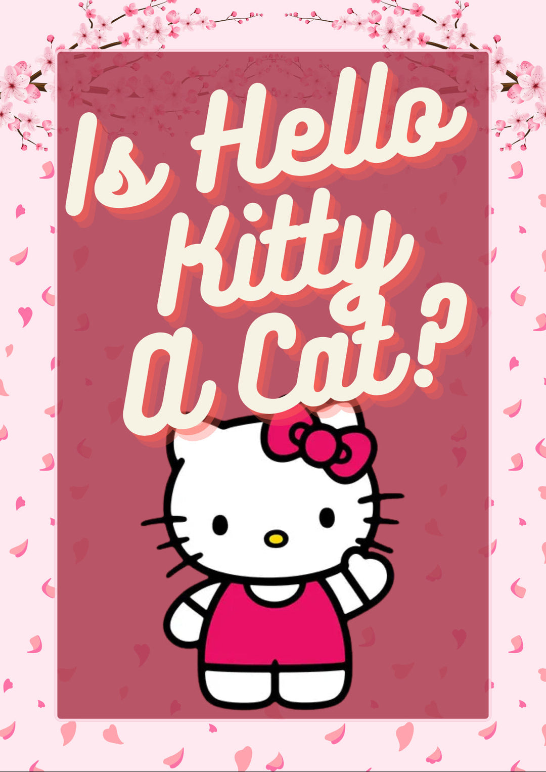 Is Hello Kitty A Cat - Humble Legends Jewelry