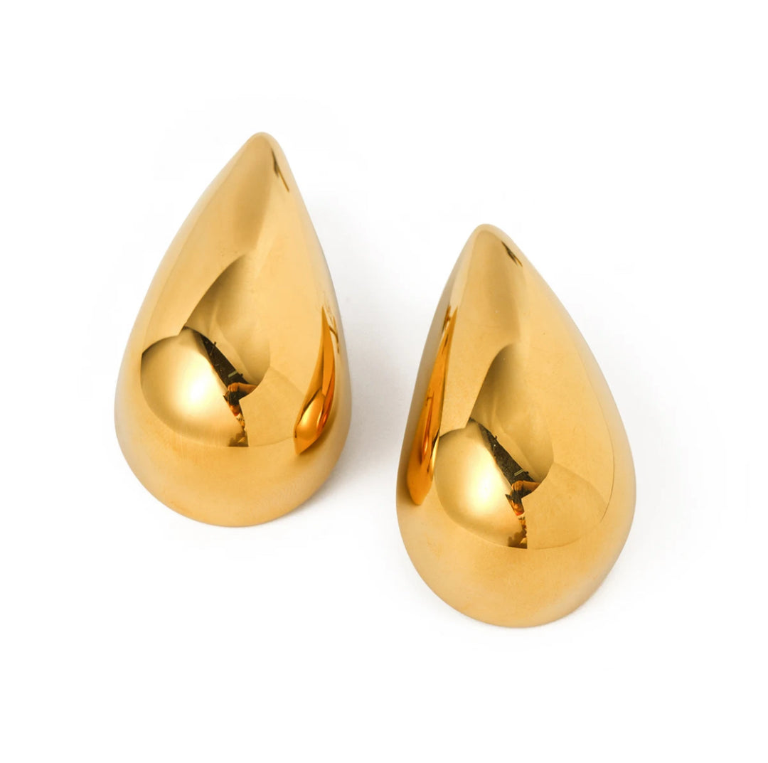 18K Gold Drop Earrings - Humble Legends