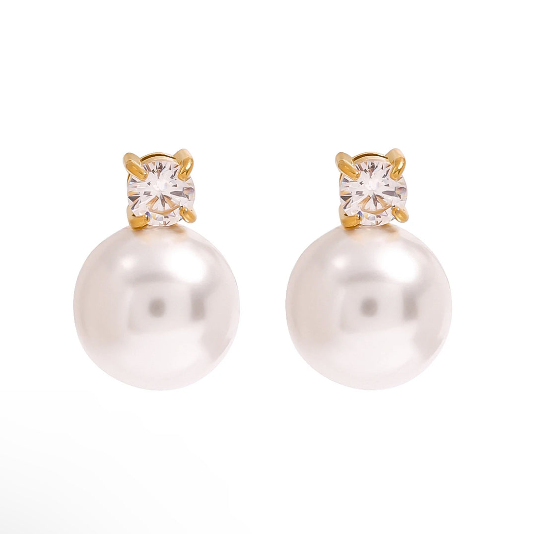 Pearl Shell Drop Earrings - Humble Legends Jewelry