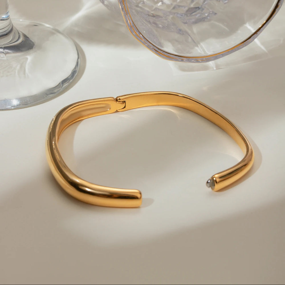 Gold Bangle Bracelet - Humble Legends Jewelry