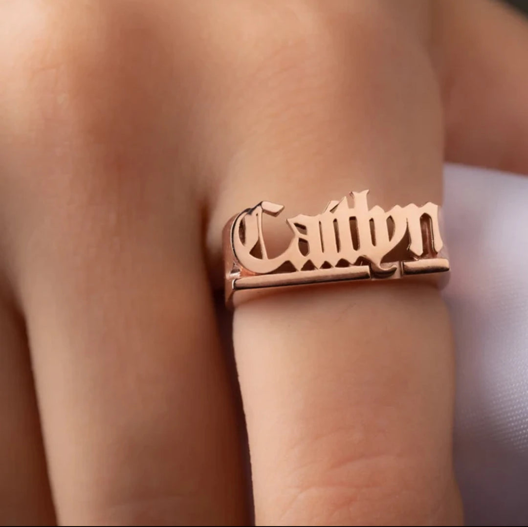 Custom Name Rings - Humble Legends