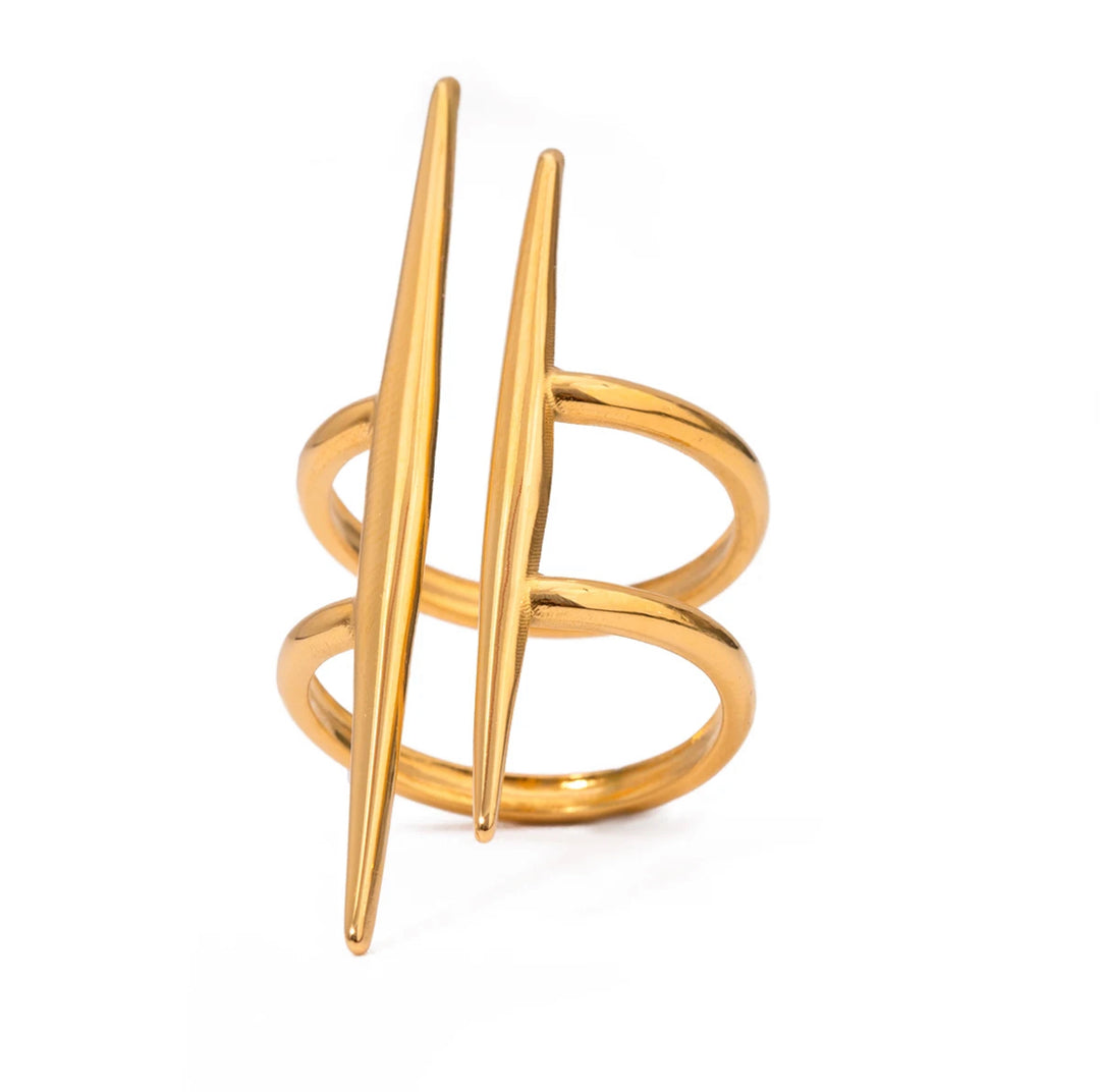 18K Gold Luxury Ring - Humble Legends Jewelry