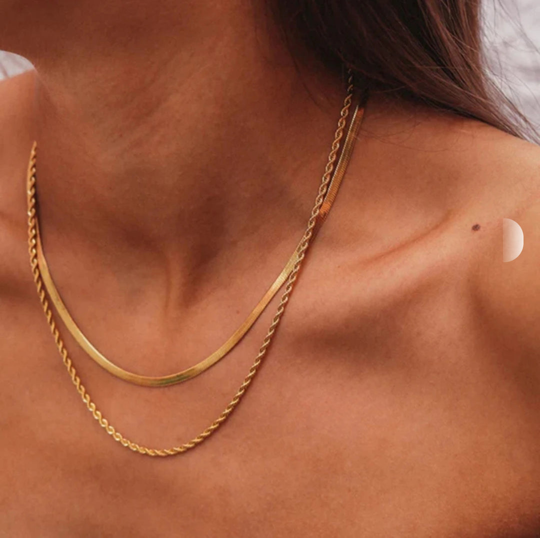 Layered Gold Necklace - Humble Legends Jewelry