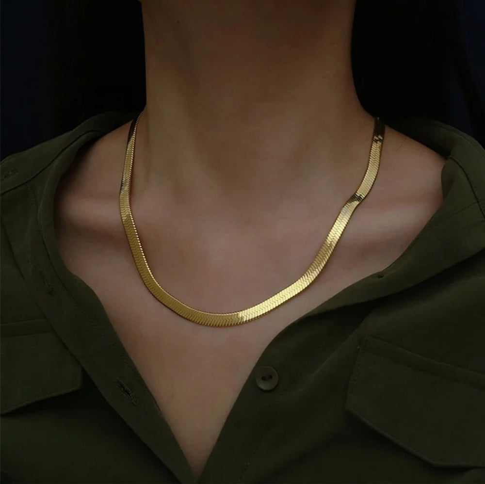 Herringbone Necklace - Humble Legends