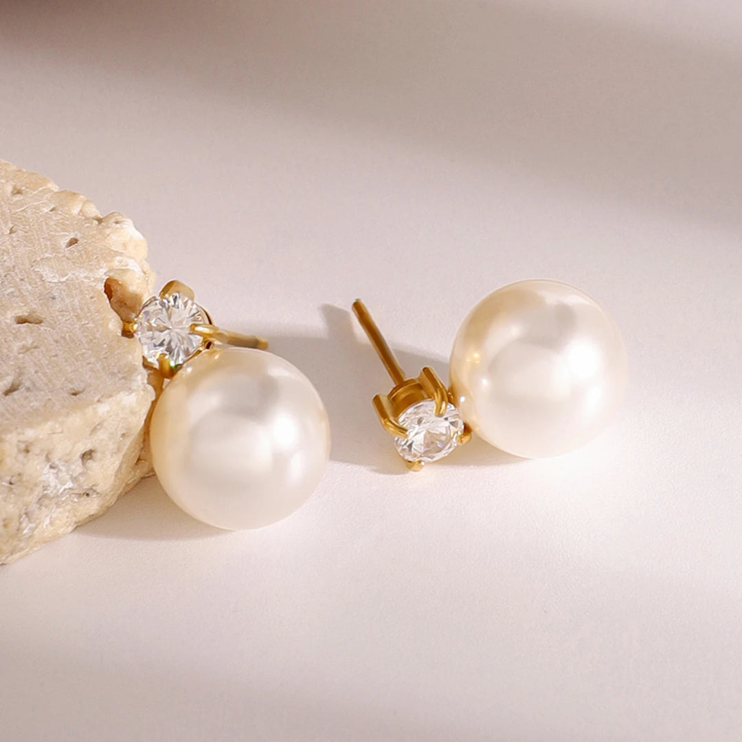 Pearl Shell Drop Earrings - Humble Legends Jewelry