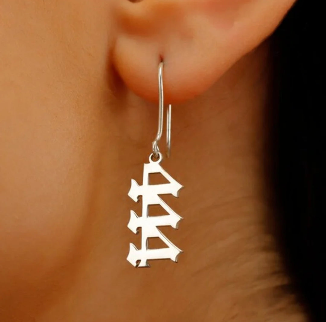 Angel Numbers Hoop Earrings - Humble Legends 