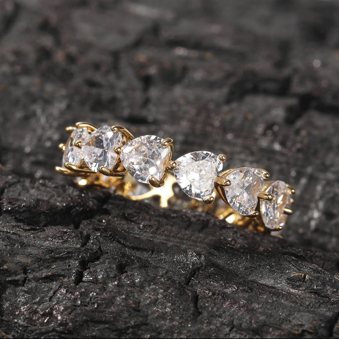 Heart CZ Rings - Humble Legends