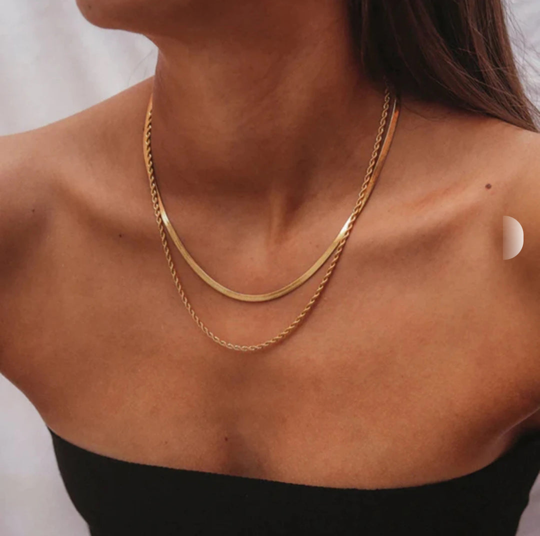 Layered Gold Necklace - Humble Legends Jewelry