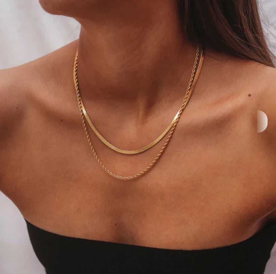 Layered Gold Necklace - Humble Legends Jewelry