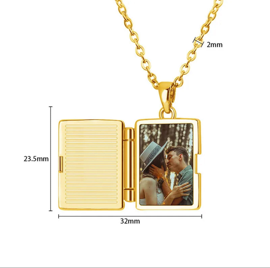 Personalized Photo Locket Necklace - Humble Legends