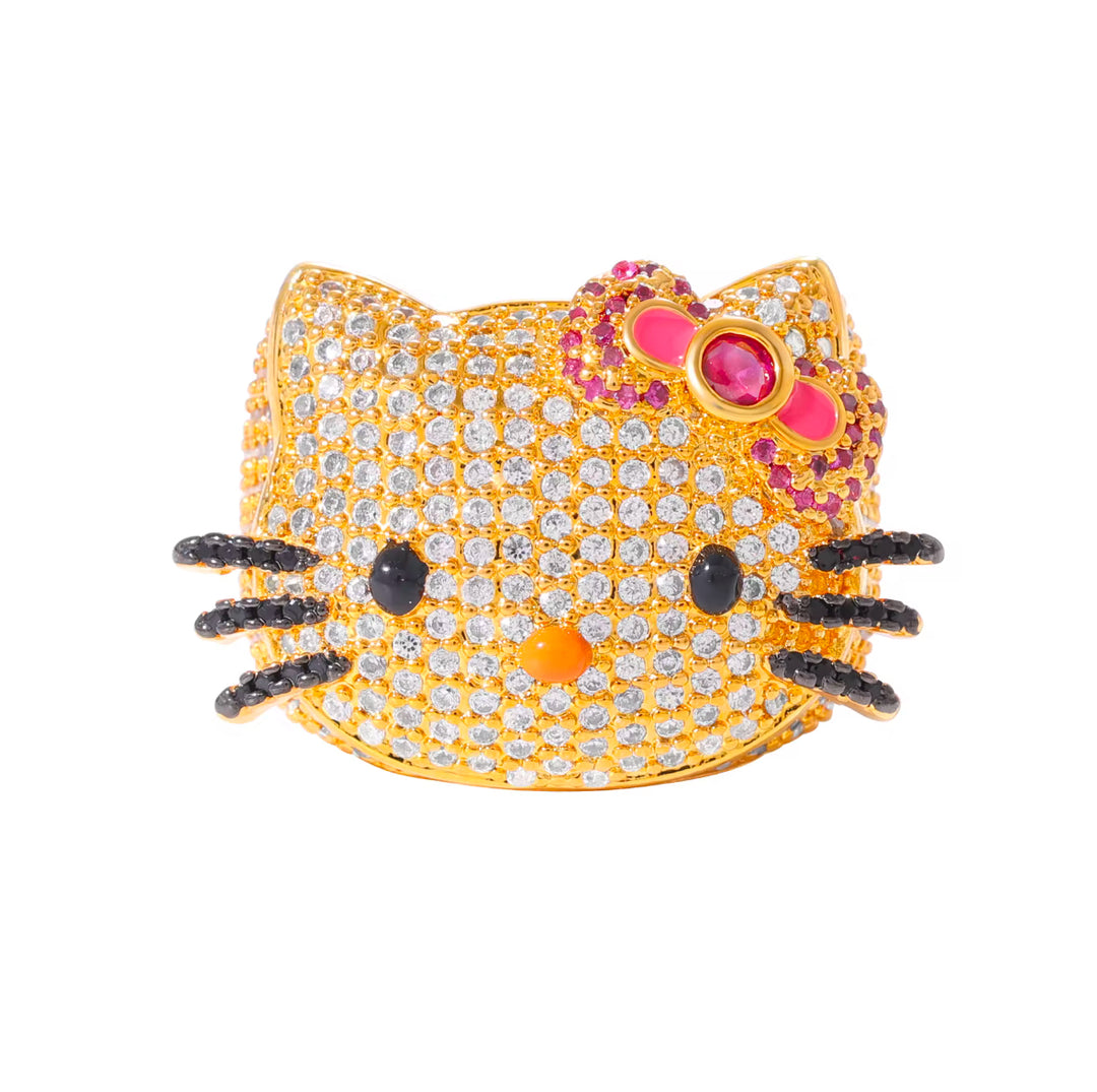 Cute Hello Kitty Ring - Humble Legends Jewelry