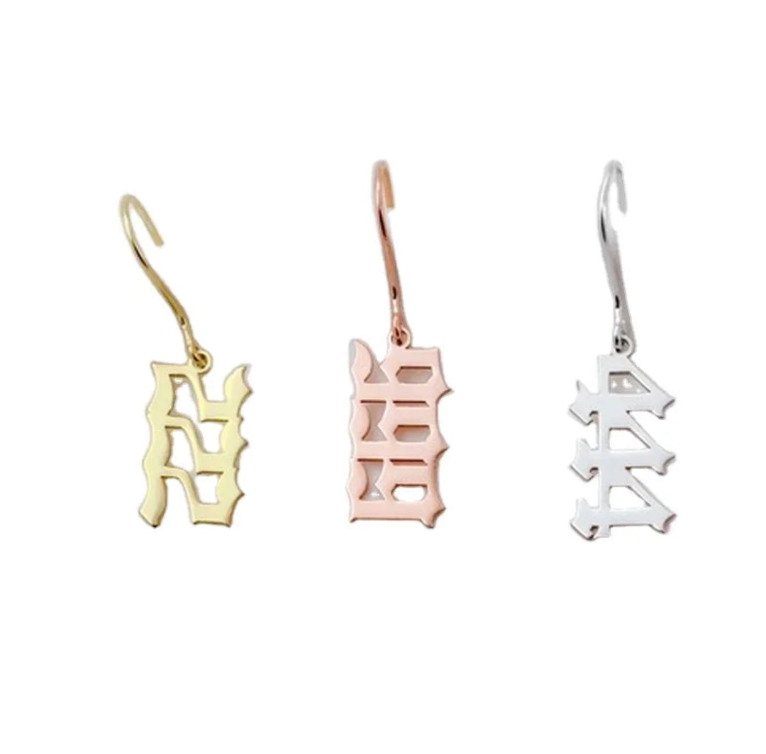 
Angel Numbers Hoop Earrings - Humble Legends 