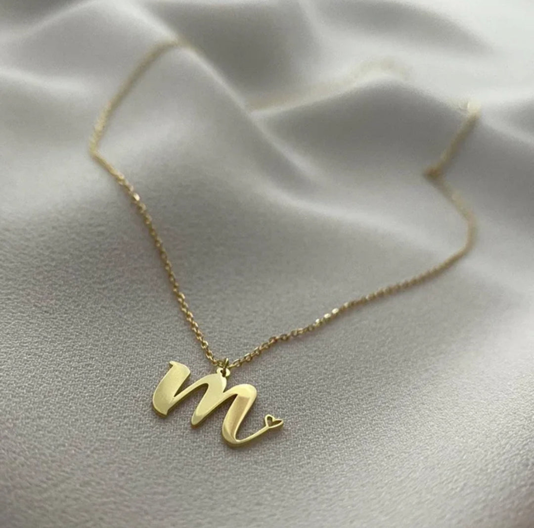  Love Letter Initial Necklace - Humble Legends