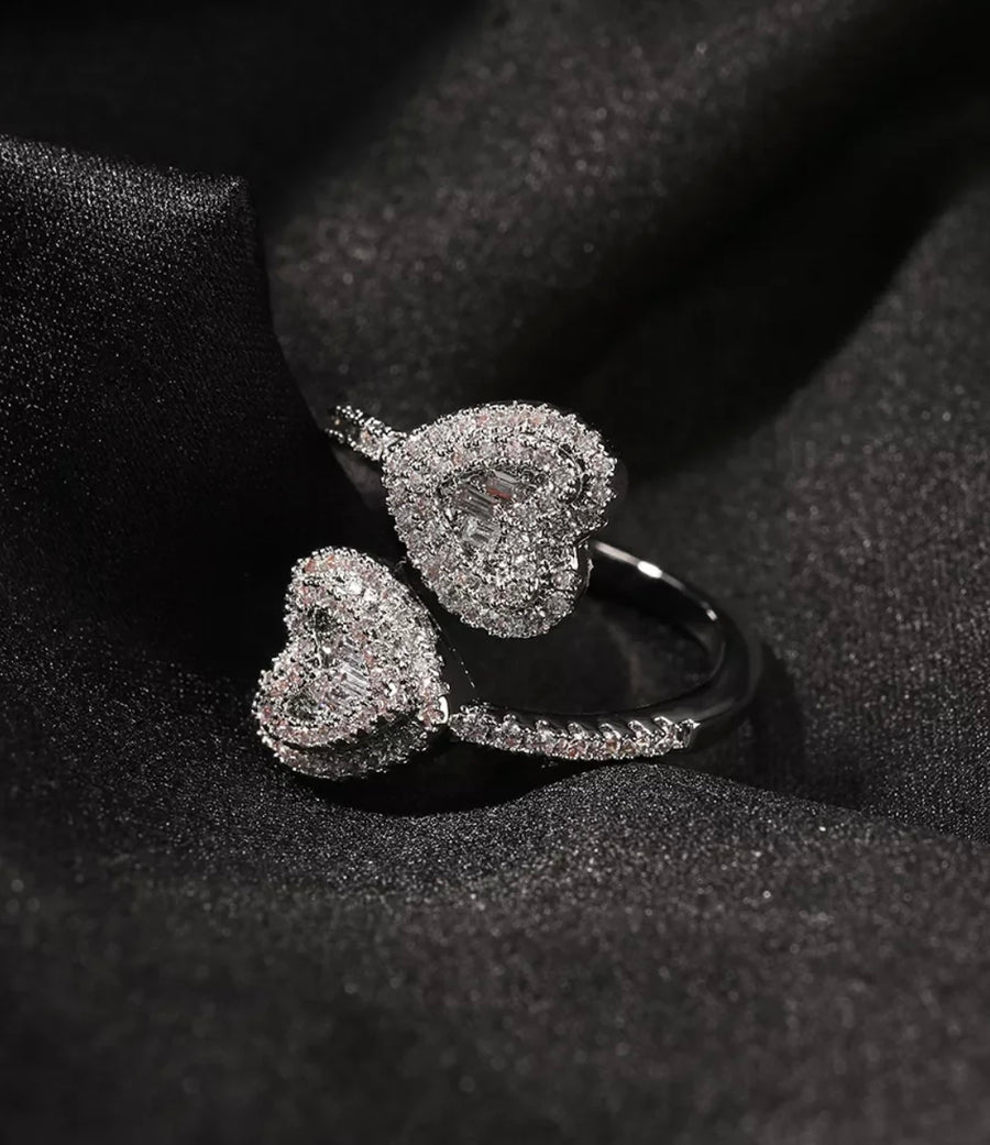 Adjustable Heart Rings - Humble Legends