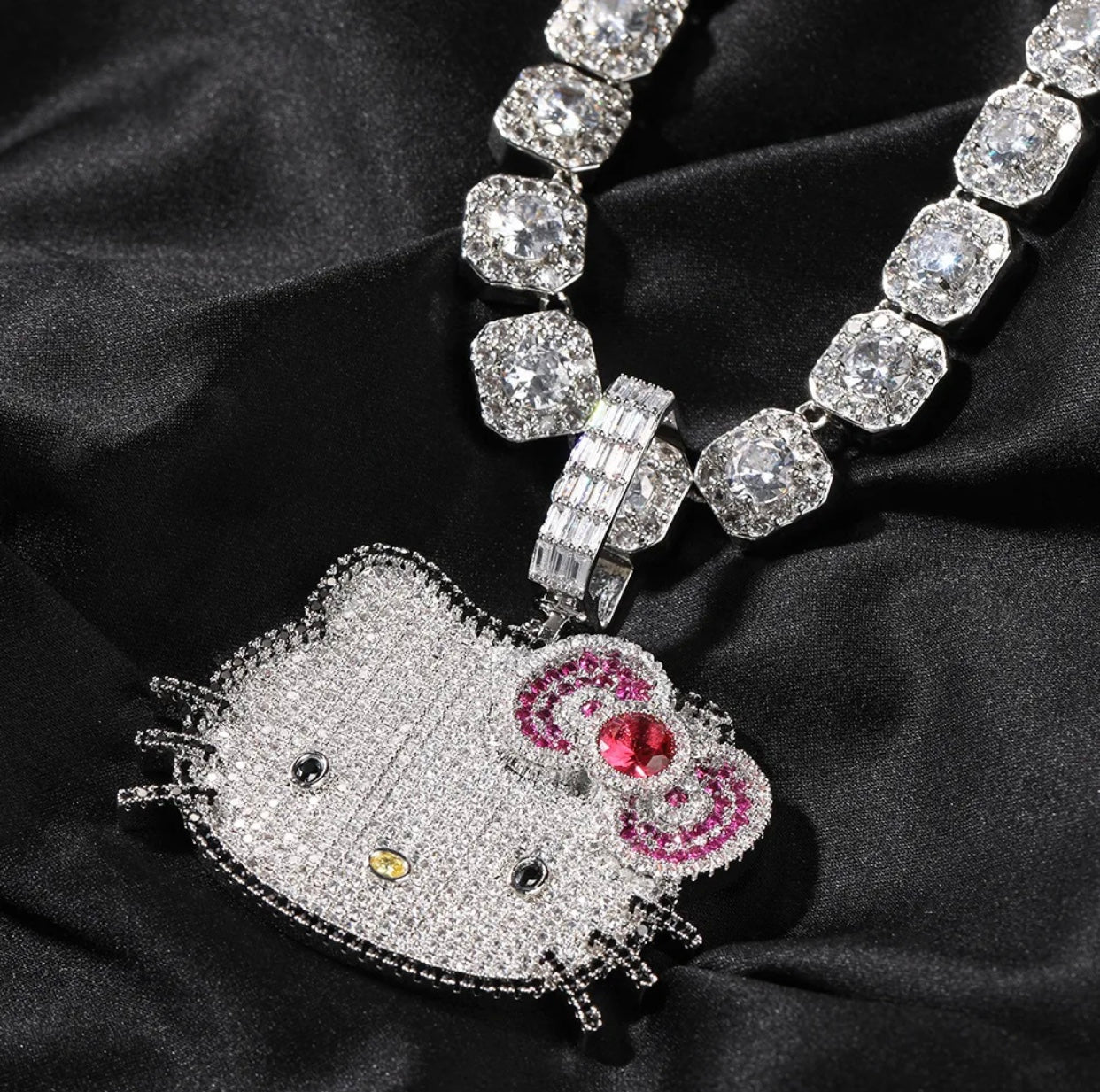 Icy Kitty Pendant | Necklace – Jazzie Jewelry Co