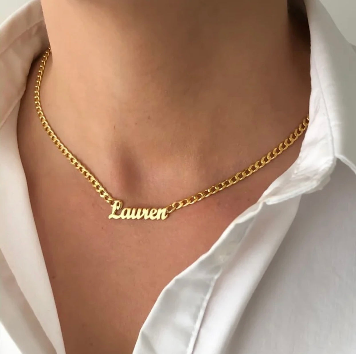 14k Gold Custom Name Necklace – Humble Legends