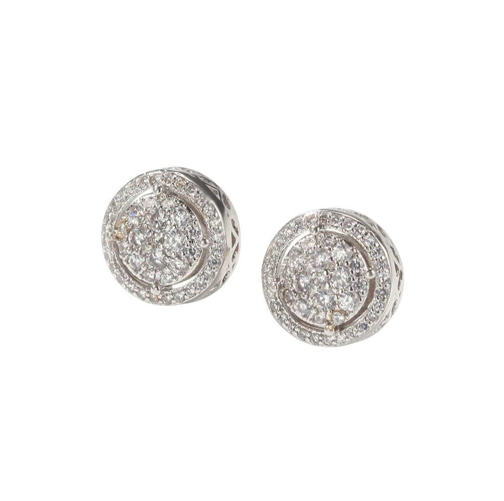 Iced Out Stud Earrings - Humble Legends
