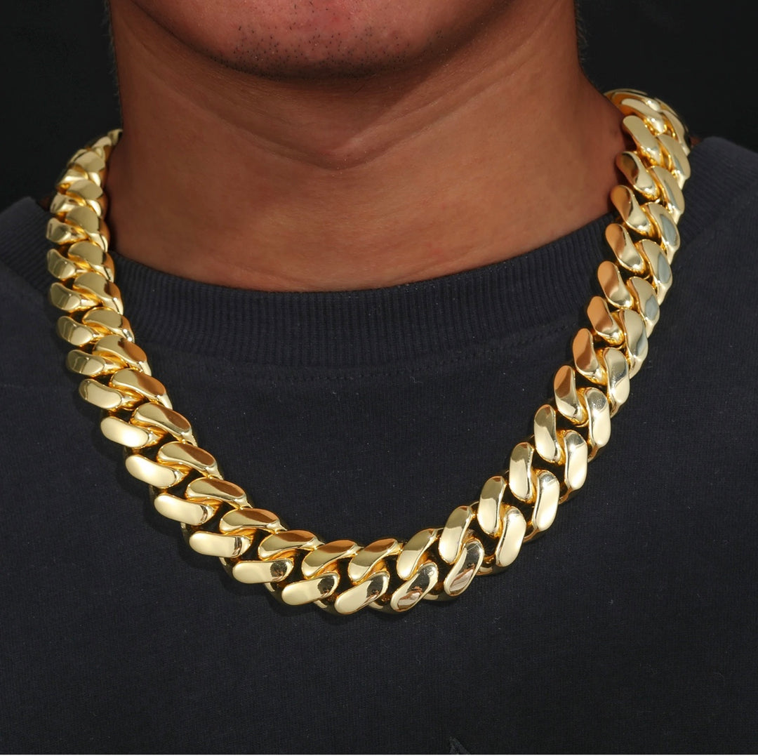 18K Cuban Link Chain - Humble Legends