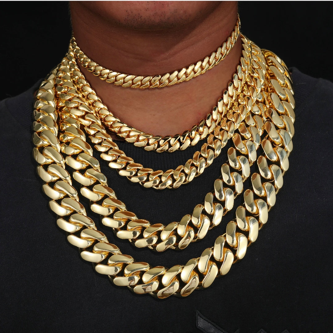 18K Cuban Link Chain - Humble Legends