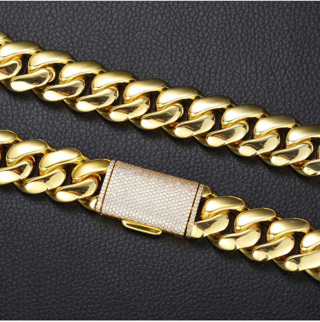 18K Cuban Link Chain - Humble Legends