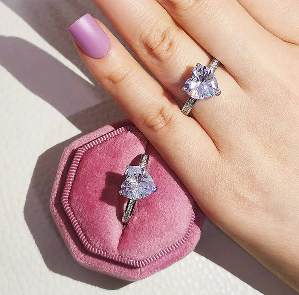 Pink Heart Ring - Humble Legends