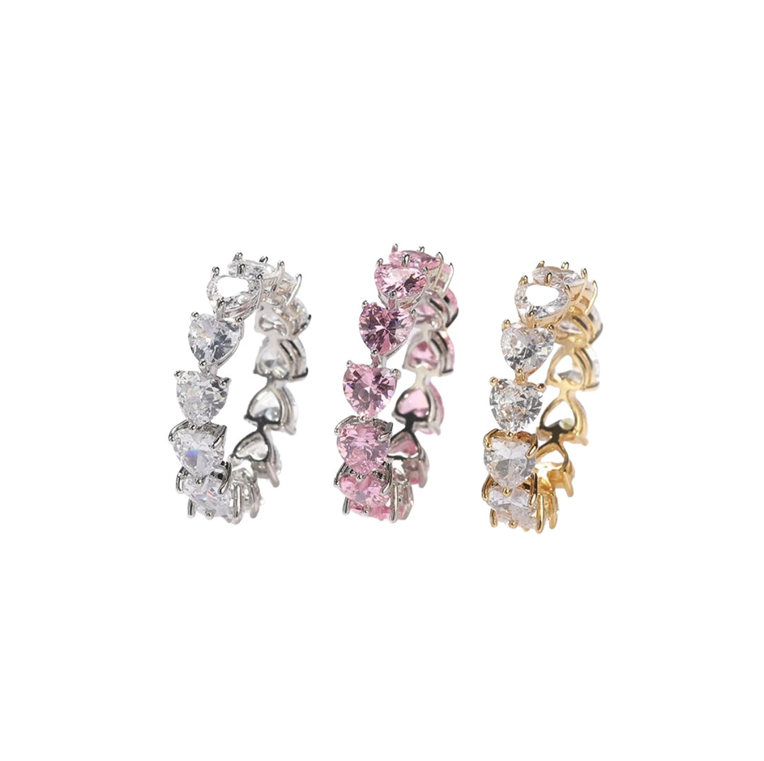 Heart CZ Rings - Humble Legends