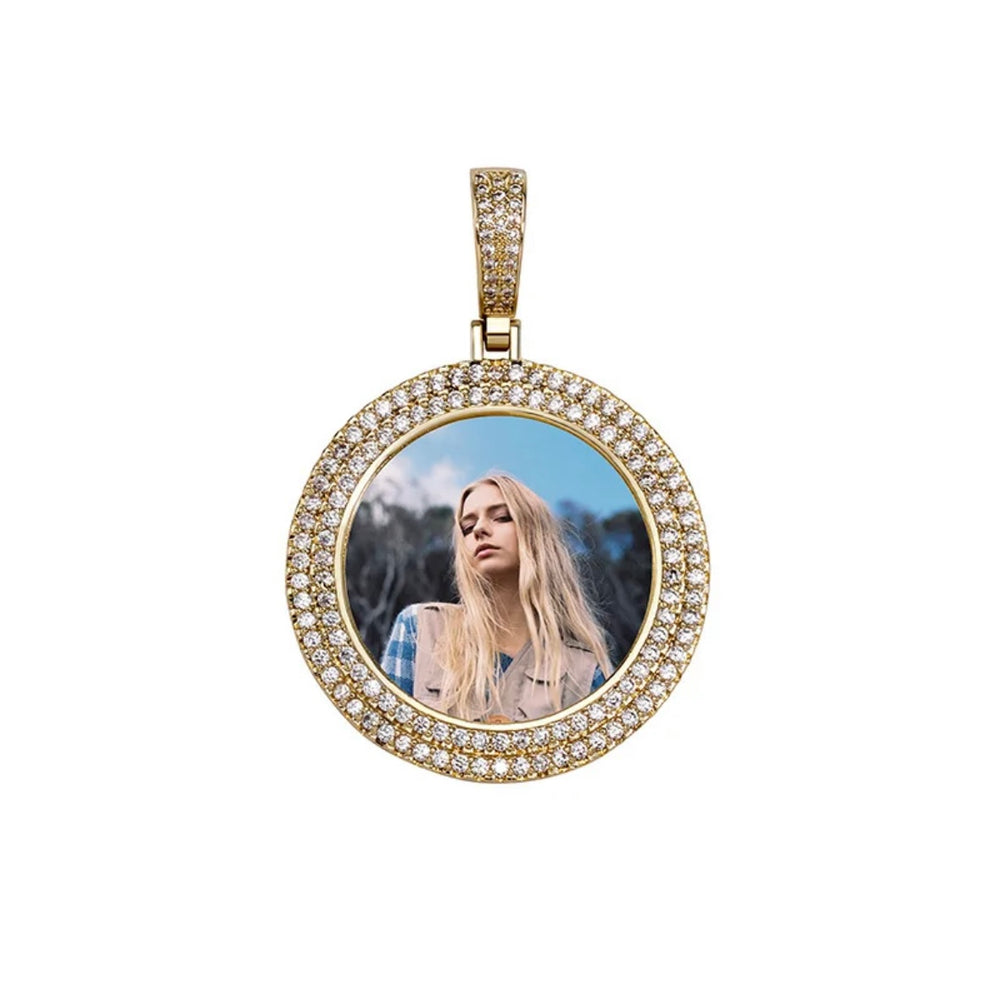 Iced Out Picture Pendant - Humble Legends