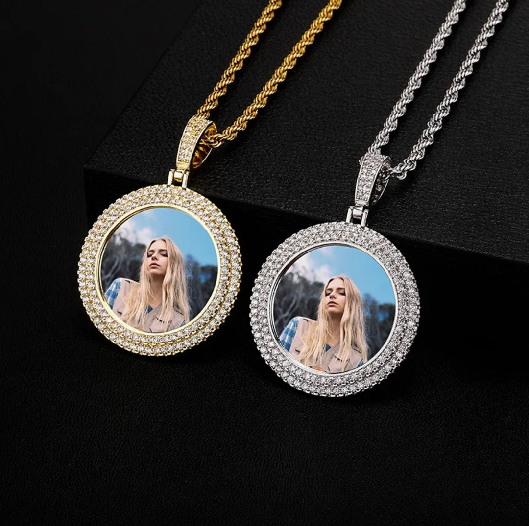 Iced Out Picture Pendant - Humble Legends