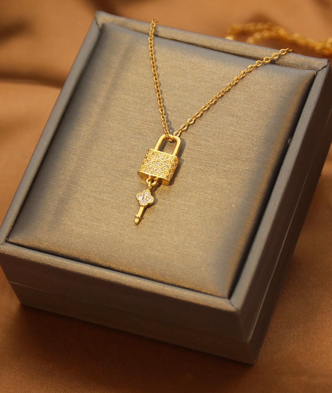 Lock And Key Necklace - Humble Legends