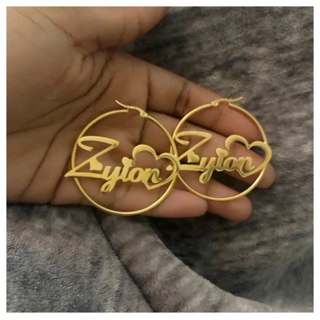 Girls Hoop Earrings - Humble Legends