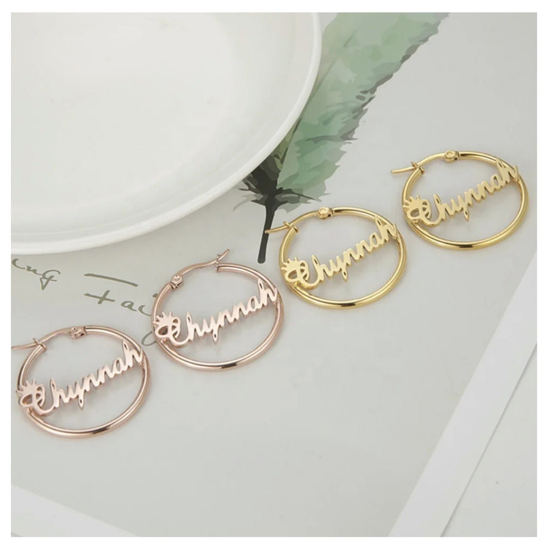 Girls Hoop Earrings - Humble Legends