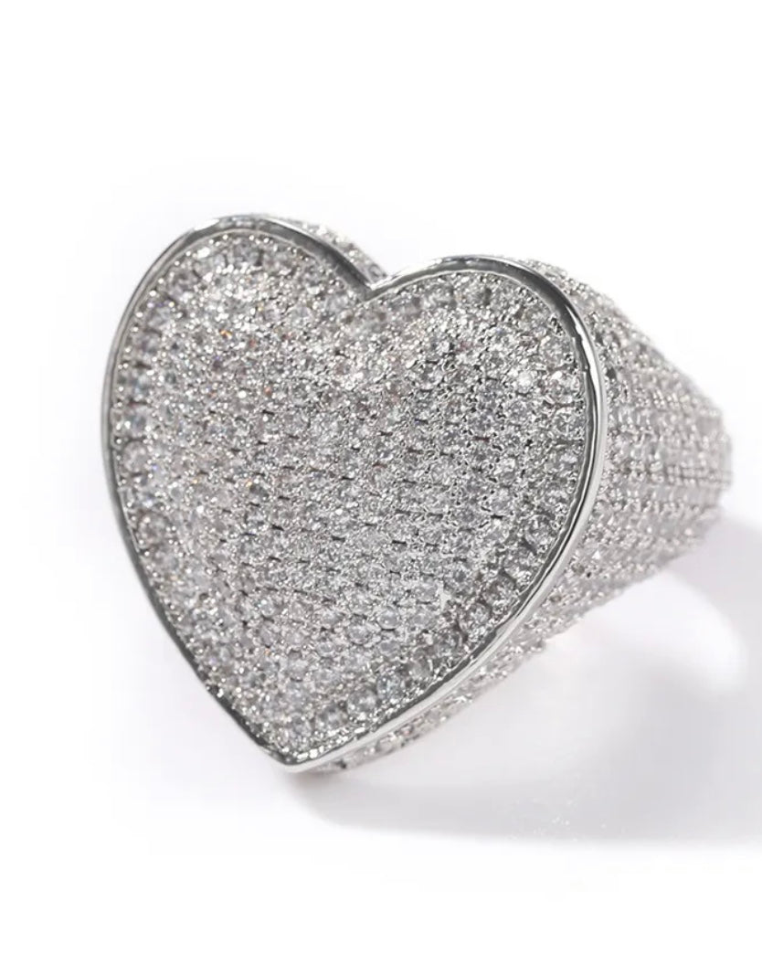 Heart Bling Rings - Humble Legends