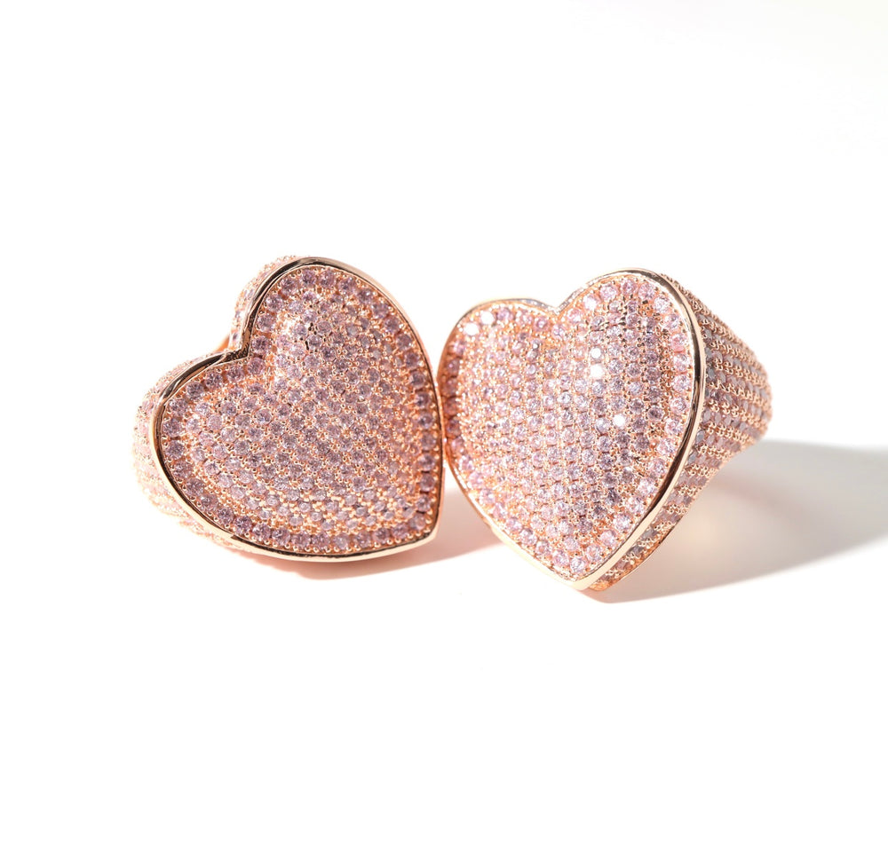 Heart Bling Rings - Humble Legends