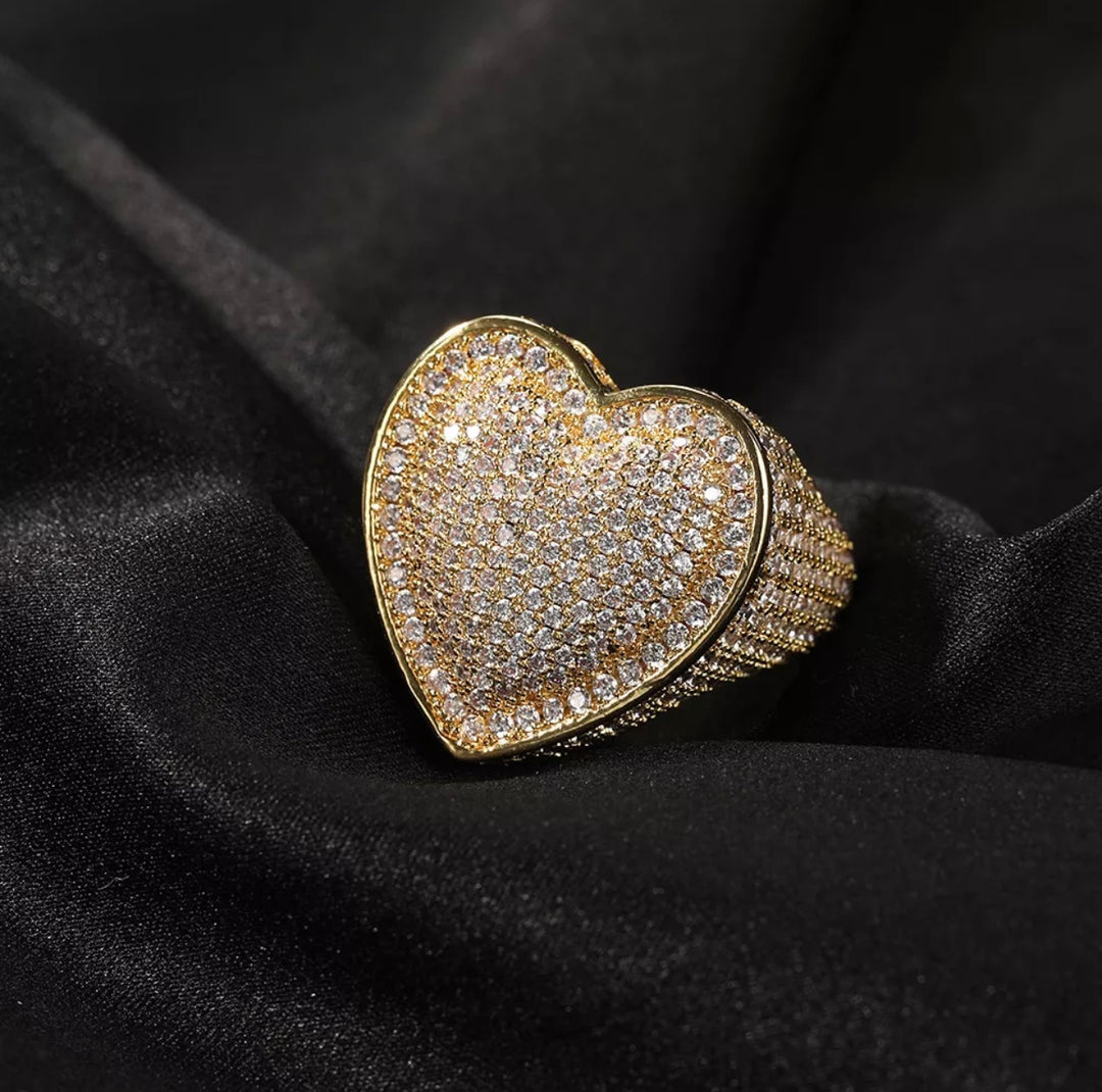 Heart Bling Rings - Humble Legends