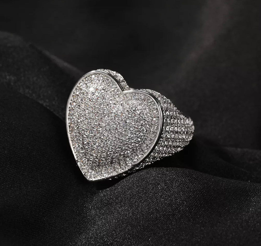 Heart Bling Rings - Humble Legends