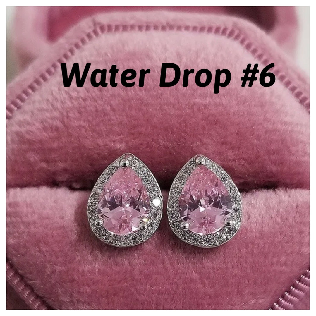 Pink Diamond Stud Earrings - Humble Legends