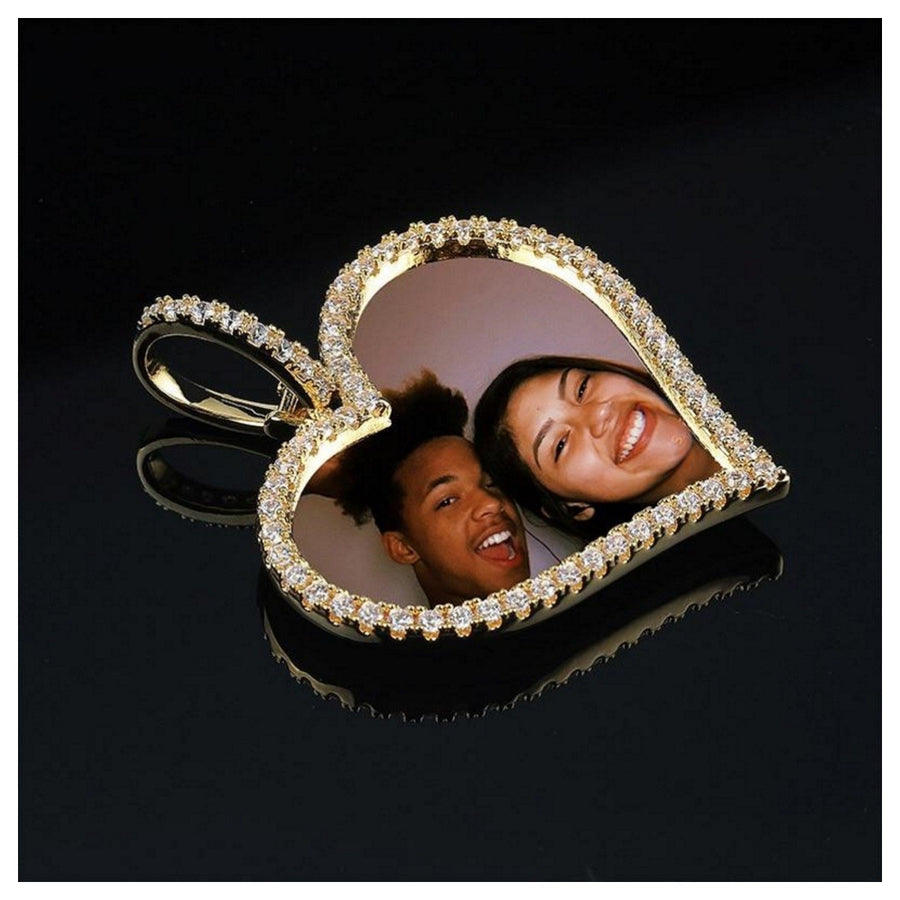 Photo Heart Pendant Necklace - Humble Legends