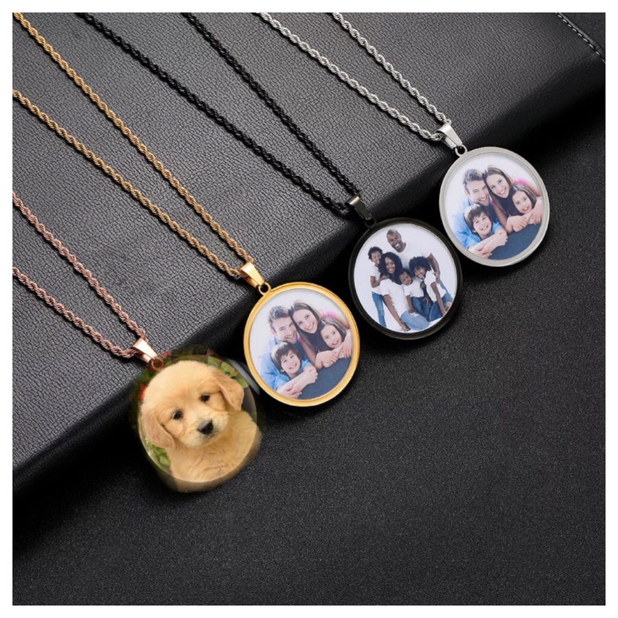 Personalized Photo Pendant Necklace - Humble Legends