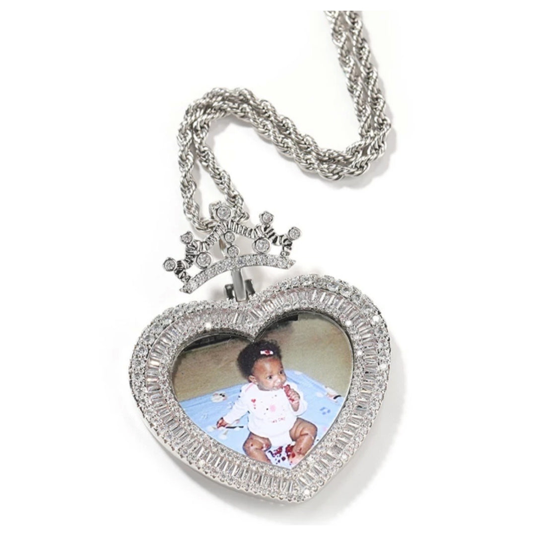 Personalized Heart Photo Necklace - Humble Legends