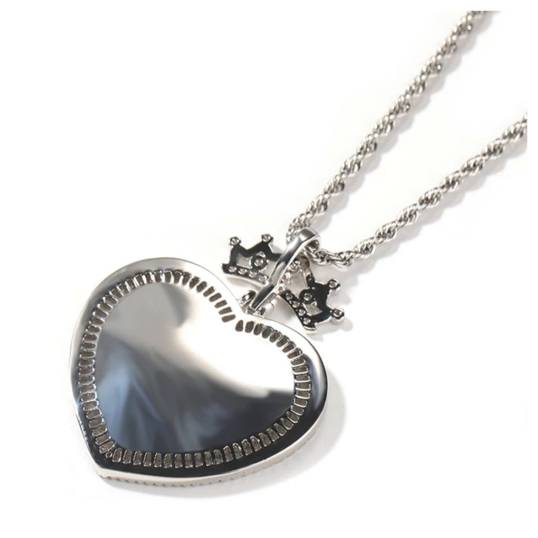 Personalized Heart Photo Necklace - Humble Legends