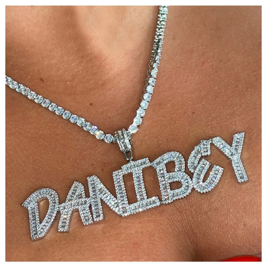 Name Plate Necklaces - Humble Legends