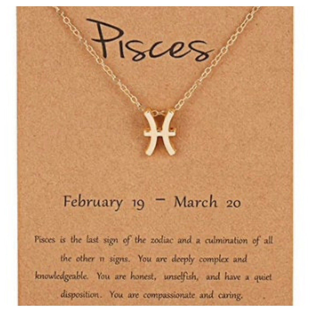 Horoscope Zodiac Necklace - Humble Legends