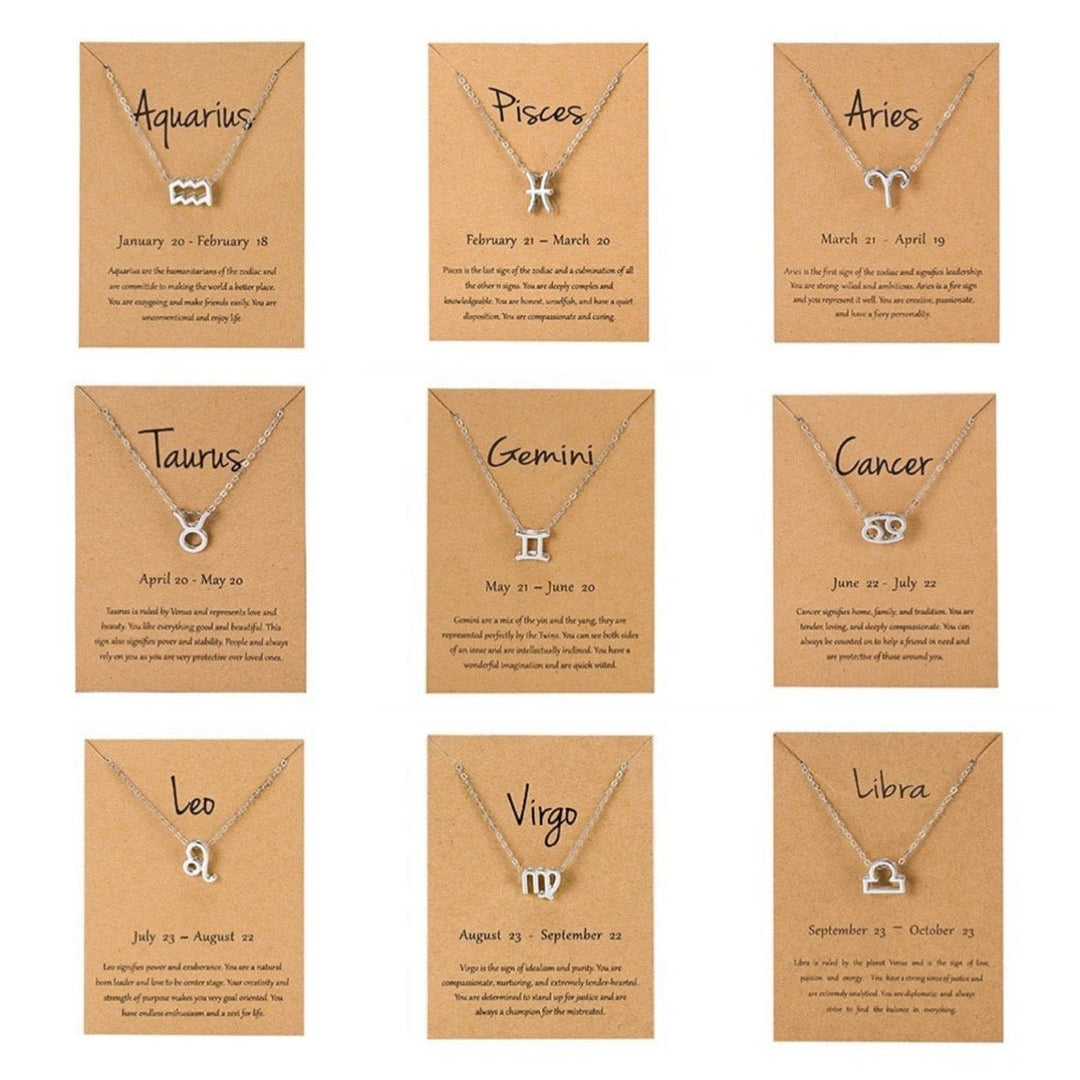 Horoscope Zodiac Necklace - Humble Legends